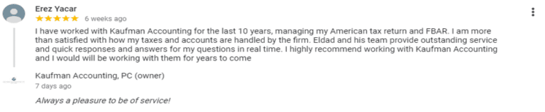 A testimonial from an employee of elda consulting